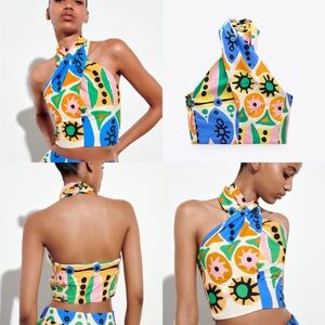 Zara Halter Top
